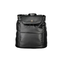Tommy Hilfiger Women's Black Polyester Backpack - One Size