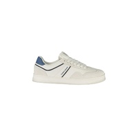 Tommy Hilfiger Men's White Polyester Sneaker - 43 EU