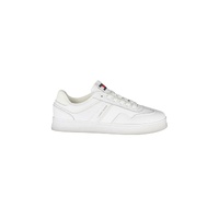 Tommy Hilfiger Women's White Polyethylene  Sneaker - 37 EU