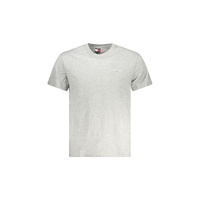 Tommy Hilfiger Men's Gray Cotton  T-Shirt - XL