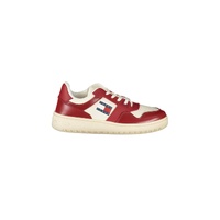Tommy Hilfiger Women's Red Polyester Sneaker - 36 EU
