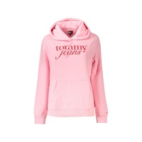 Tommy Hilfiger Women's Pink Cotton  Sweater - L