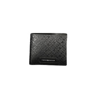 Tommy Hilfiger Men's Black Leather  Wallet - One Size