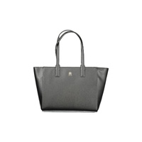 Tommy Hilfiger Women's Black Recycled Polyester  Handbag - One Size