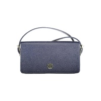 Tommy Hilfiger Women's Chic Blue Polyurethane Shoulder Bag - One Size
