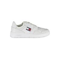 Tommy Hilfiger Women's White Polyester Sneaker - 39 EU