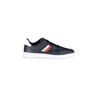 Tommy Hilfiger Men's Blue Polyester Sneaker - 46 EU