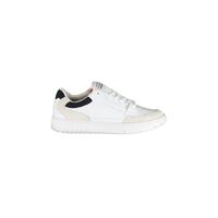 Tommy Hilfiger Men's White Polyester Sneaker - 43 EU