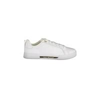 Tommy Hilfiger Women's White Polyester Sneaker - 36 EU