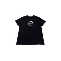 Trussardi Beachwear Men's Black Cotton T-Shirt - M