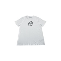 Trussardi Beachwear Men's White Cotton T-Shirt - S