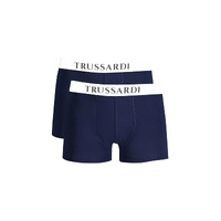 Trussardi Men's Blue Cotton Underwear - L