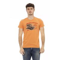 Short Sleeve T-shirt with Front Print M Men
