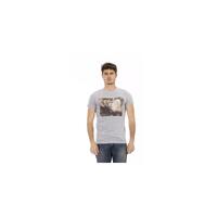 Short Sleeve T-shirt with Front Print XL Men