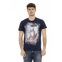Short Sleeve T-shirt with Front Print XL Men