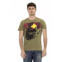 Short Sleeve T-shirt with Front Print 2XL Men