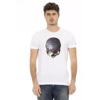 Printed Short Sleeve Round Neck T-shirt L Men