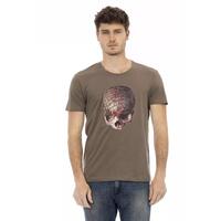 Short Sleeve T-shirt with Front Print M Men