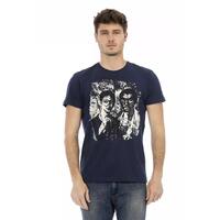 Short Sleeve T-shirt with Front Print L Men