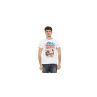 Short Sleeve T-shirt with Front Print M Men