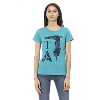 Short Sleeve T-shirt with Front Print S Women