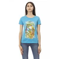 Trussardi Action Women's Light Blue Cotton Tops &amp; T-Shirt - S