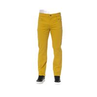 Trussardi Jeans Men's Yellow Cotton Jeans &amp; Pant - W30 US