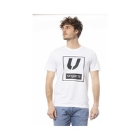 Ungaro Sport Men's Chic White Cotton Crew Neck Tee - XL