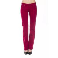 Ungaro Fever Women's Red Cotton Jeans &amp; Pant - W32 US