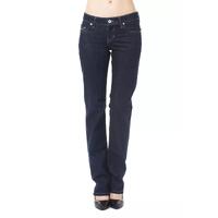 Ungaro Fever Women's Blue Cotton Jeans &amp; Pant - W32 US