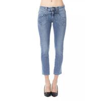 Ungaro Fever Women's Light Blue Cotton Jeans &amp; Pant - W31 US