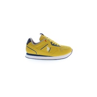 US POLO ASSN Men's Yellow Polyester Sneaker - 44 EU