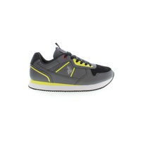 US POLO ASSN Men's Gray Polyester Sneaker - 45 EU