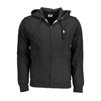 US POLO ASSN Men's Black Cotton Sweater - 2XL