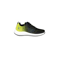 US POLO ASSN Men's Black Polyester Sneaker - 44 EU