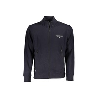 US Grand Polo Men's Blue Cotton Sweater - L