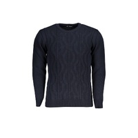 US Grand Polo Men's Blue Fabric Sweater - 2XL
