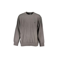 US Grand Polo Men's Gray Cotton Sweater - 5XL
