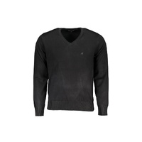 US Grand Polo Men's Black Nylon Sweater - 5XL