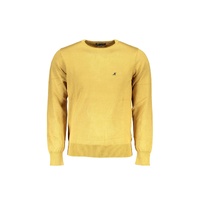 US Grand Polo Men's Yellow Nylon Sweater - 4XL