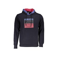 US Grand Polo Men's Blue Cotton Sweater - 2XL