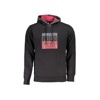 US Grand Polo Men's Black Cotton Sweater - M
