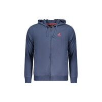 US Grand Polo Men's Blue Cotton Sweater - L
