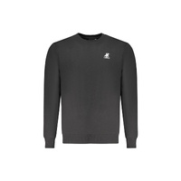 US Grand Polo Men's Black Cotton Sweater - 2XL