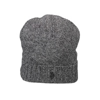 US POLO ASSN Men's Elegant Wool Logo Cap in Classic Black - One Size