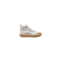 Vans Women's Beige Leather Sneaker - 39 EU