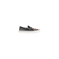 Vans Women's Black Leather Sneaker - 37 EU