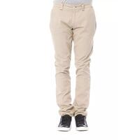 Verri Men&#39;s Beige Cotton Jeans &amp; Pant - W31 US