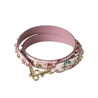 Dolce &amp; Gabbana Women's Pink Floral Handbag Accessory Shoulder Strap - One Size