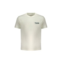 Wrangler Men's White Cotton T-Shirt - M